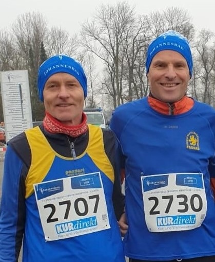 Die beiden LG-Oldies (v.li.) Georg Eibl und Gerhard Bauer