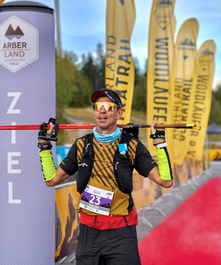 Konrad Kufner nach 102 km im Ziel
Foto: woidlife Photography
