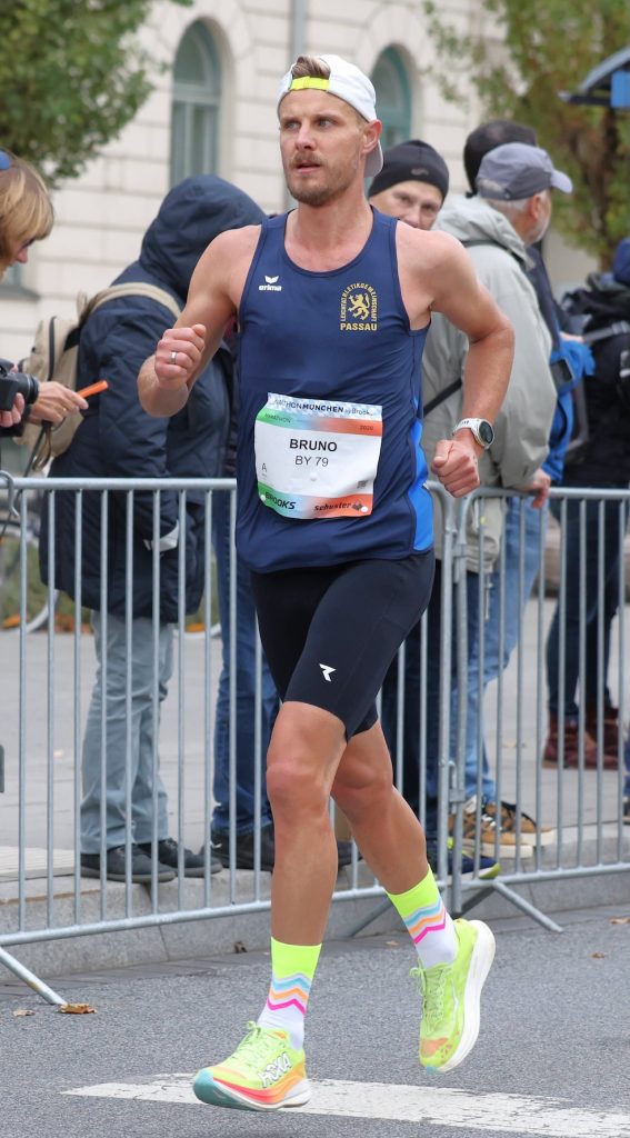 Klasse Leistung von Bruno Kapfer auf der Marathon-Distanz
